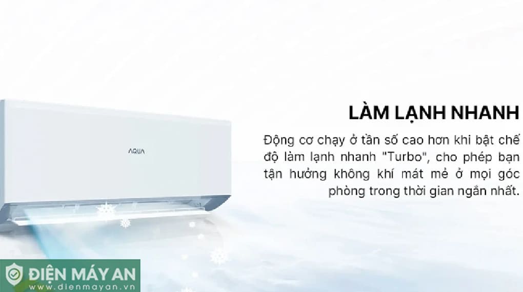 Điều hòa Aqua 12000 BTU 1 chiều AQA-R13PC